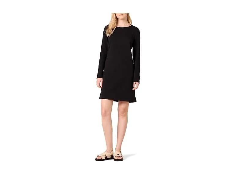 Amazon Essentials Women Crewneck Long-sleeve Dress