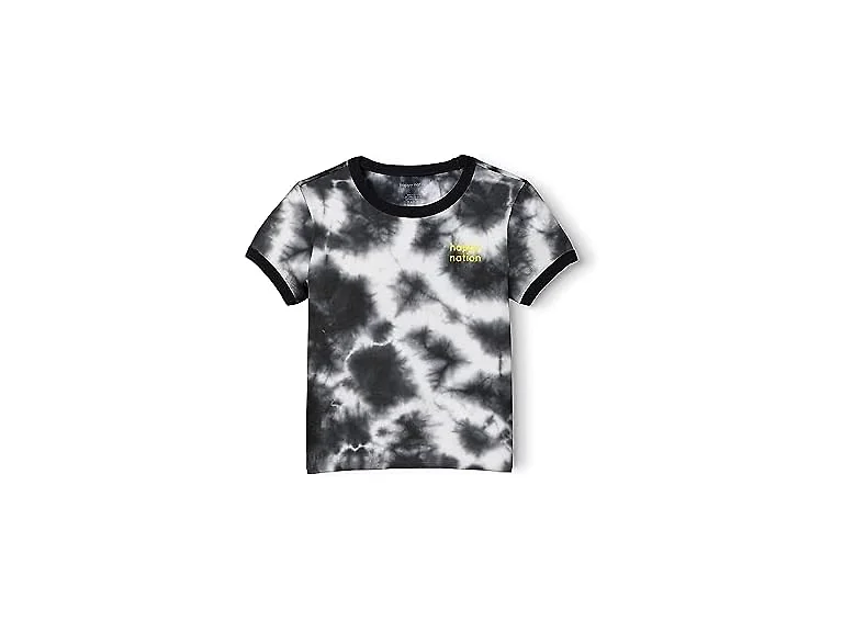 Happy Nation Womens Cotton Crewneck Ringer T-Shirt (S+)