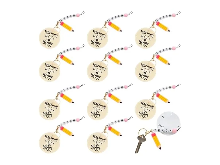 Fun Express Teacher Appreciation Pencil Keychains 