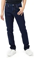 Amazon Essentials Men's Athletic-Fit Stretch Jeans - Discontinued Colors, Rinsed, 42W x 30L