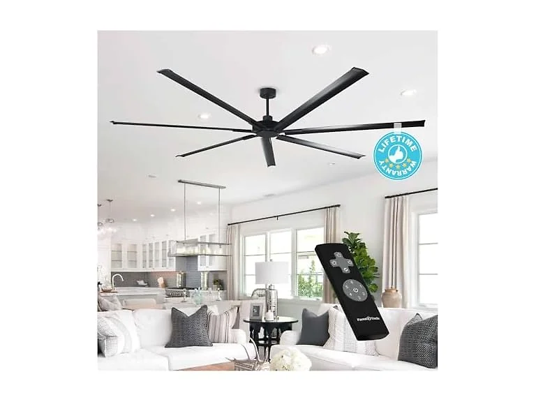 Parrot Uncle 84" Ceiling Fan without Lights