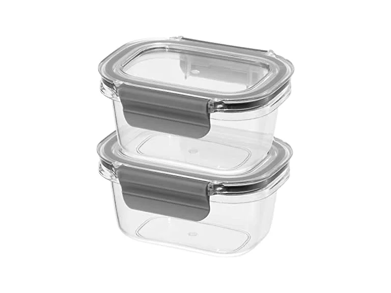Oggi Clarity Leak-Proof Airtight Food Storage Containers - Set of 2