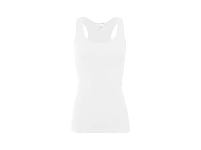 Bozzolo Women (S) Rt1777 Basic Cotton Spandex Top