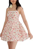 Women's Floral LACE TRI Green Dress XS