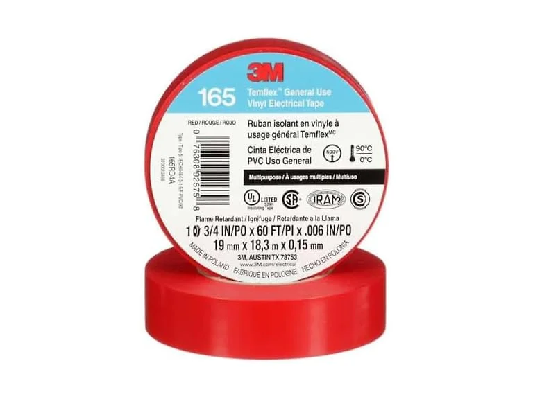 3M TEMFLEX Vinyl Electrical Tape 165