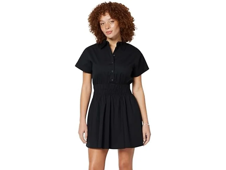 Amazon Essentials Women (M) Flare Dress Black