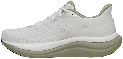 Saucony Triumph 23 Men's Shoes, White/Laurel, 11
