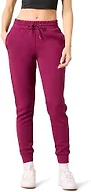 Amazon Essentials Women's Active Sweat Relaxed Fit Jogger Pants with Drawstring Waistband (Available in Plus Size), Plum, 5X