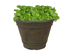 Sunnydaze Decor DG-752 20 Sable Polyresin Planter Brown