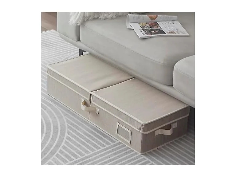 Sukkiri Underbed Storage Bin Clay