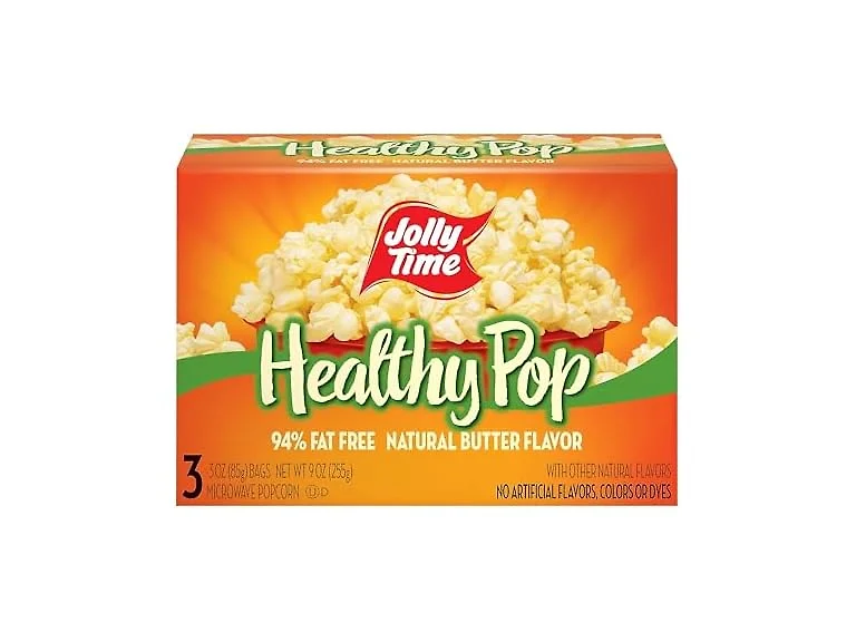 Jolly Time Healthy Pop Buttery Microwave Popcorn
