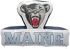 FANMATS NCAA Maine Black Bears Inflatable Mascot - Self Inflating Inflatable Display, Built-In Blower & Tethers, Official Team Logo – Show Your Spirit All Year Round