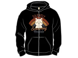 Silently Screaming Cat