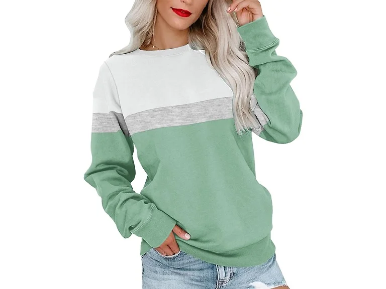 FKEEP Women (S) Crew-neck Sweatshirt Tee