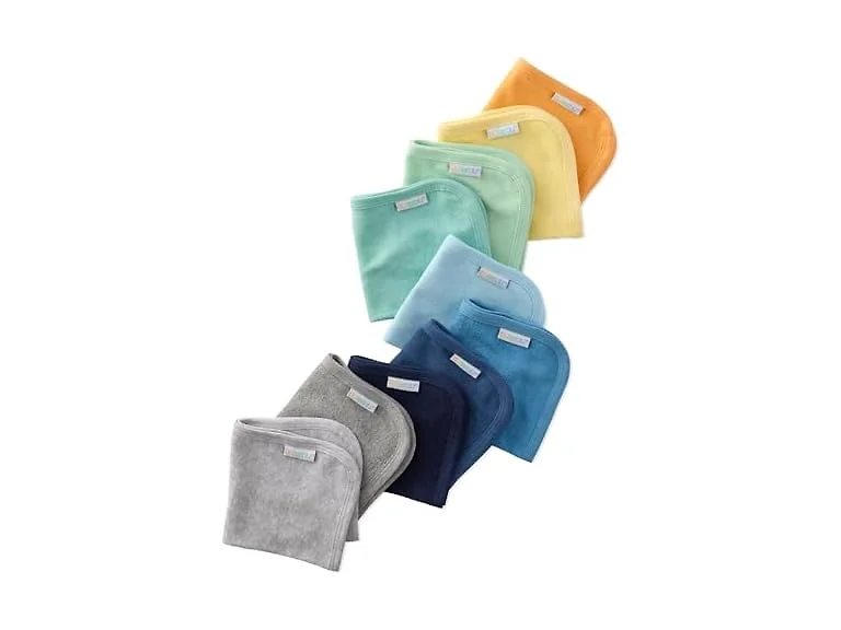Butterblu River 10-Pack Baby Terry Washcloths