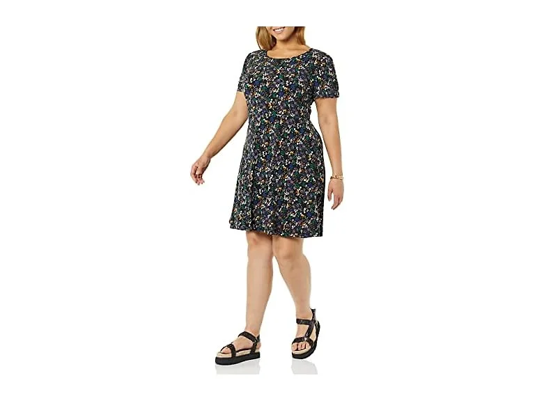 Amazon Essentials Women (XS) Gathered Short Dress