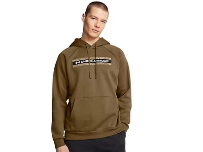 Under Armour Men's Rival Camo ChestStripe Hoodie