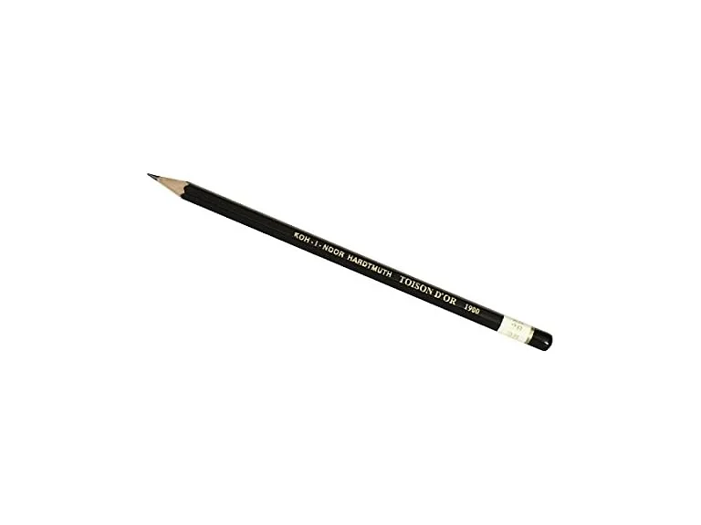 KOH-I-NOOR Toison d'Or Graphite Pencil, 2B Degree, Box of 12