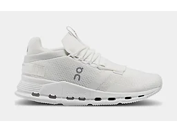 On Running 26.98225 9.5 On Running Cloudnova Women's Shoes Undyed-White/White
