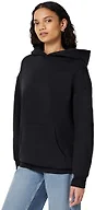 Amazon Essentials Women's Oversized-Fit Fleece Hoodie, Black, X-Large