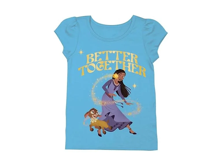 Disney Girls (10-12) Disney's Wish Movie T-shirt