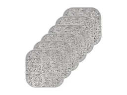 Sweet Home Collection SHC-BWAY-6PK-BLBLK 6-Pack Broa