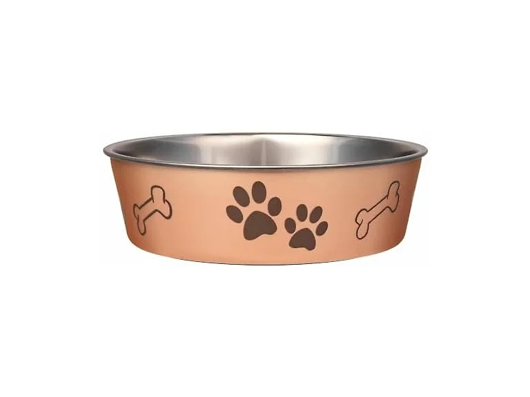 Loving Pets Bella Dog Bowls- Stainless Steel