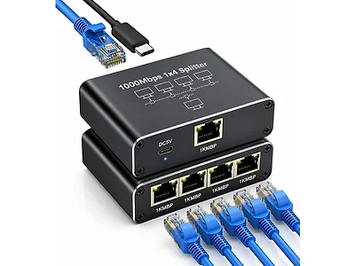 RJ45 Gigabit Ethernet Splitter