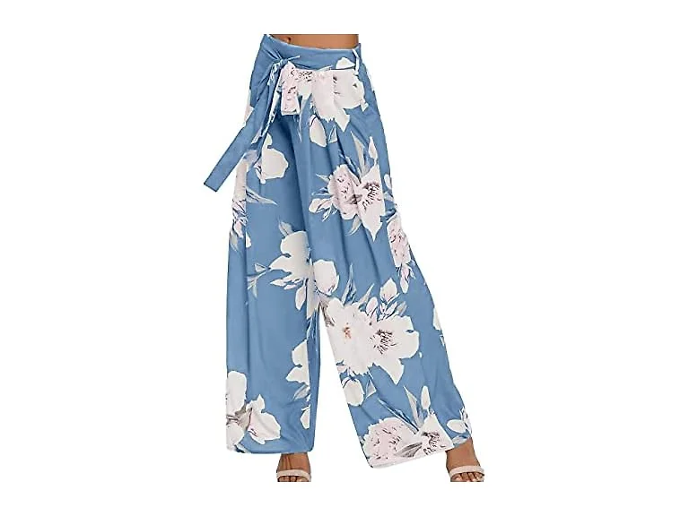 Ticosa Women (XL) Printed Palazzo Lounge Pants