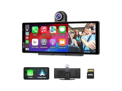 9.3" CarPlay Screen w/ 2.5K Dash Cam