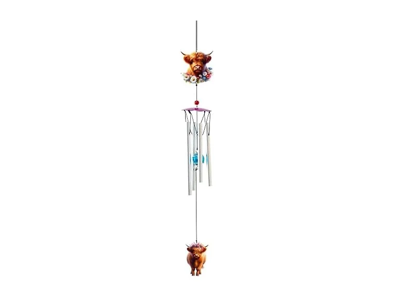 Spoontiques Highland Cow Wind Chime