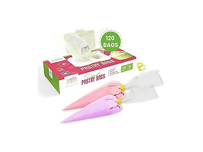 Disposable Piping Bags 16" 120-Pack