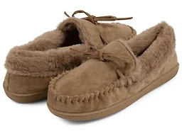 Floopi FLOOPI-410-TAUP-S S Womens Microsuede Moccasin S