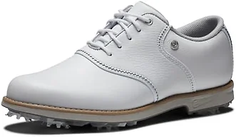 FootJoy Women's Premiere Series - Bel Air Previous Season Style Golf Shoe, White/White, 8.5 Narrow