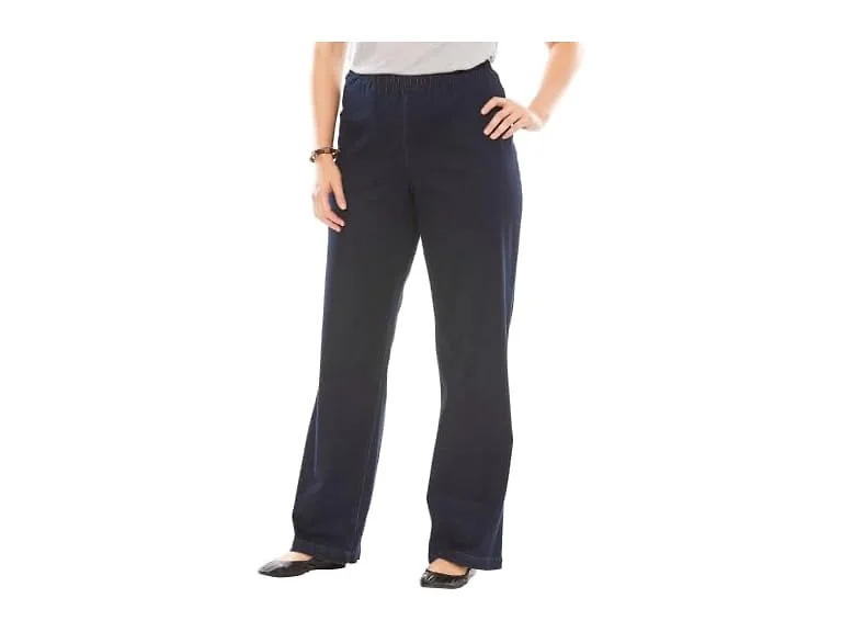 Woman Within Women (14 Tall) Fineline Jeans