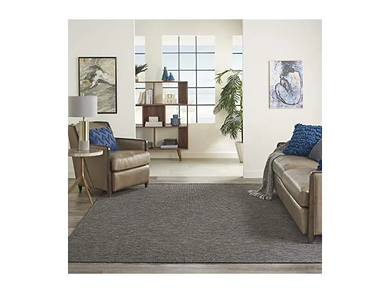 Nourison Positano Charcoal 8x10 Rug