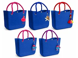 BuildABagg MQ-BC-Blue Red/Starburst 18.5L x 9W x 13.