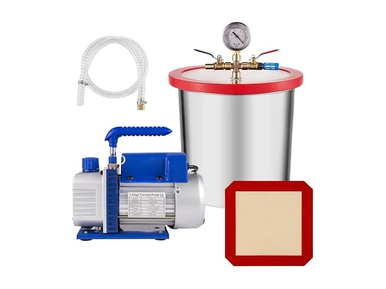 3 Gallon Vacuum Chamber Kit Stainless Steel