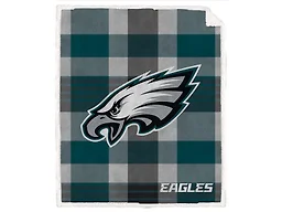 NFL Team Classic Plaid Blanket - Philadelphia Eagles