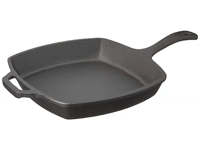 Jim Beam 10.5" Cast Iron Square Skillet