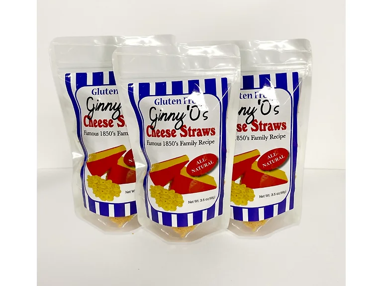 6pk Ginny O's Gluten-free Cheese Straws