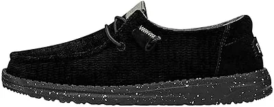 Hey Dude Womens Shoes, Wendy Wave Corduroy, Black, 43