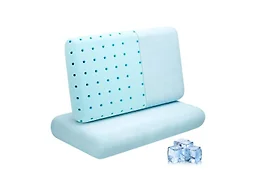 HIMOON Cooling Memory Foam Pillow, Bed Pillow for Sleeping, King Size, Breathable Memory Foam, Premium Support with Washable Cover for Back, Side and Stomach Sleepers (2 Packs)