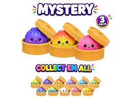 Twilight Squishy Sensory Toys Dumpling 3PK