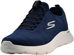 Skechers Men's Go Walk Flex Ultra, Navy/Blue, 10.5
