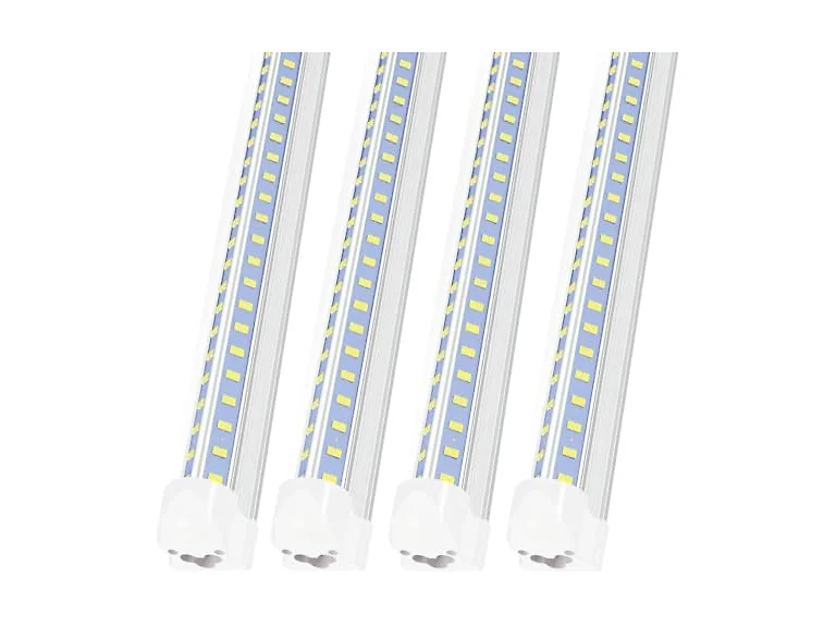 AQIQUUT Led Shop Light Clear White 4Pk