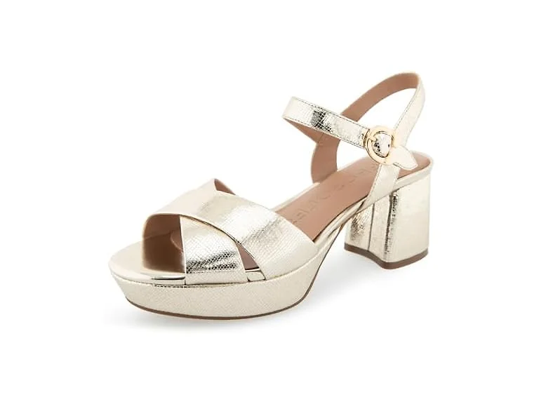 Aerosoles Cosmos Soft Gold Leather 9 M
