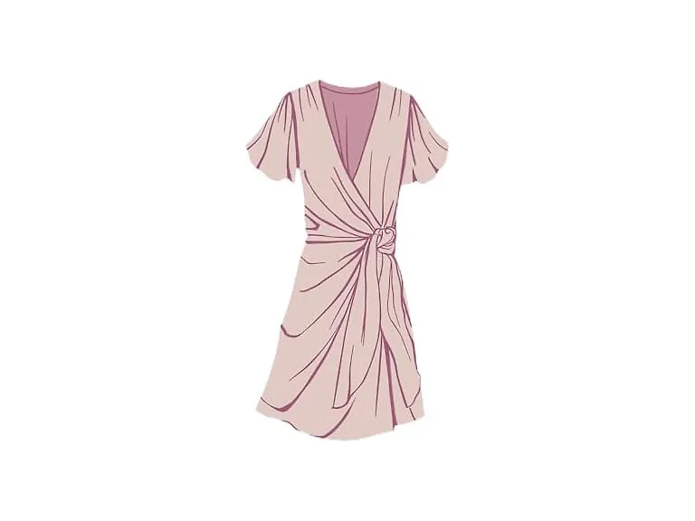 Merokeety Women (L) Balloon Sleeve High T Dress
