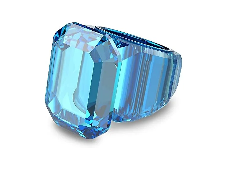 Swarovski Lucent Cocktail Ring, Blue