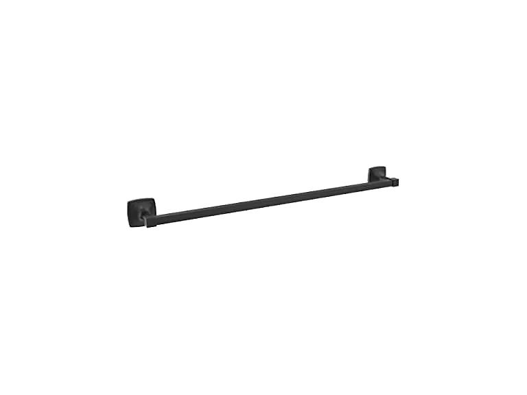 Amerock Stature 24" Matte Black Towel Bar